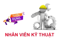 TUYỂN DỤNG NHÂN VIÊN KỸ THUẬT