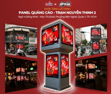 CHIẾN DỊCH HỘP ĐÈN E-Tower Panel - Sting