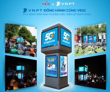 CHIẾN DỊCH QUẢNG CÁO HỘP ĐÈN (PANEL E-TOWER) - VNPT 