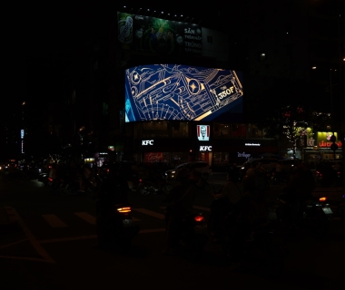 CHIẾN DỊCH MÀN HÌNH LED - THE 350F