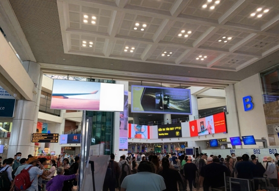 Quảng cáo sân bay 
