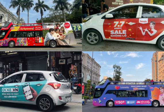Quảng cáo trên phương tiện di chuyển 