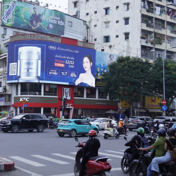 CHIẾN DỊCH MÀN HÌNH LED - OBAGI 