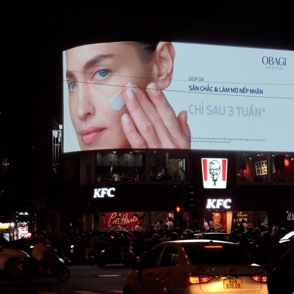 CHIẾN DỊCH MÀN HÌNH LED - OBAGI 