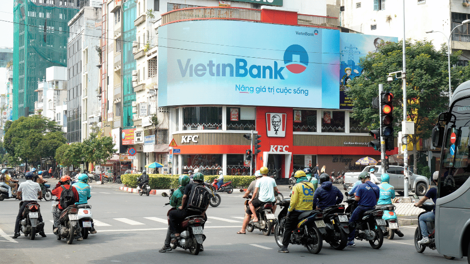 màn hình led kfc - 78 Lê Lai